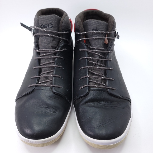 Plae Abra WP Leather Waterproof Sneakers 554010 001 Mens Size 10 - Picture 3 of 8